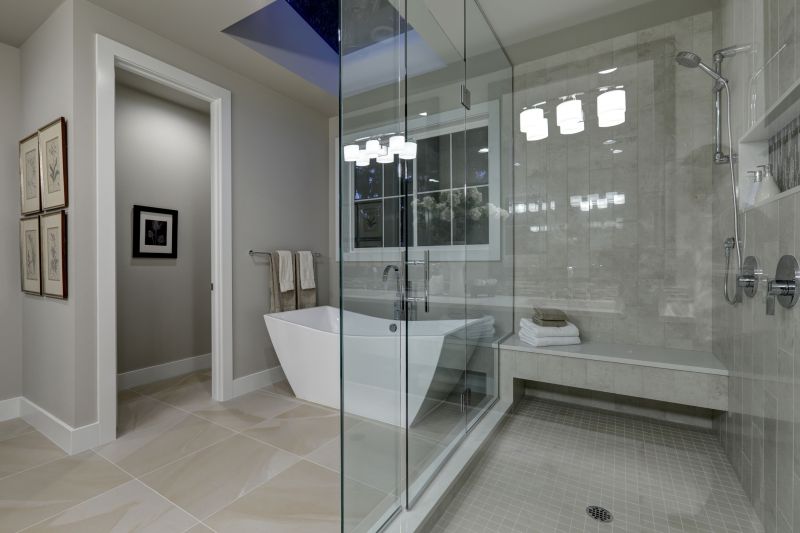 Contemporary Glass Shower